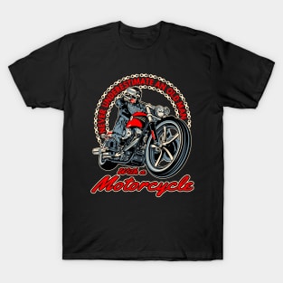 Never underestimate an old man with a motorcycle,badass biker,funny motorcycle T-Shirt